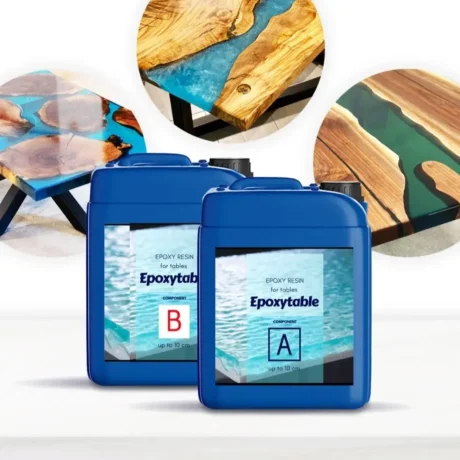 Διάφανο υγρό γυαλί για τραπέζι και diy κατασκευές