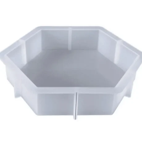 Καλούπι σιλικόνης Εξάγωνο για υγρό γυαλί