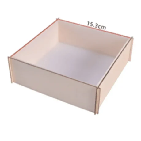 Καλούπι σιλικόνης τετράγωνο για υγρό γυαλί